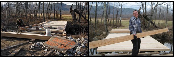 Completion of newly constructed bridge